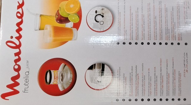 MOULINEX Centrifugeuse Presse Jus de fruits , Légumes