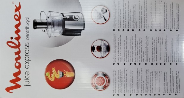 MOULINEX Centrifugeuse Presse jus de fruits électrique