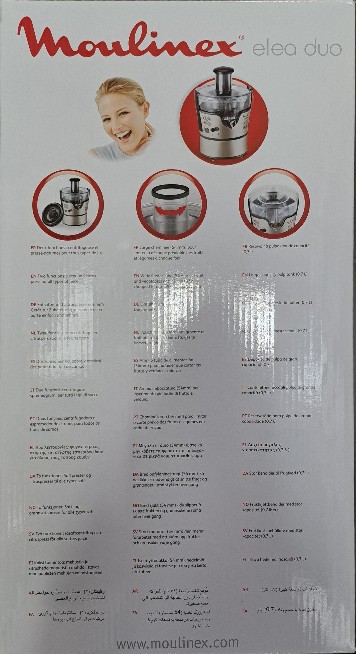 MOULINEX “ELEA DUO”  Presse fruits électrique
