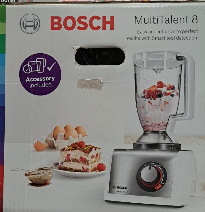 BOSCH  Multi talent 8  Mixer multifonctions et accessoires  pour pâtisseries et pleins d’autres choses