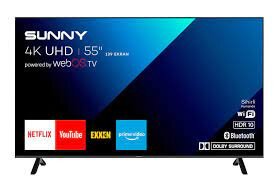 SUNNY TV 55″ Frameless UHD 4K webOS Smart SN55FMN243