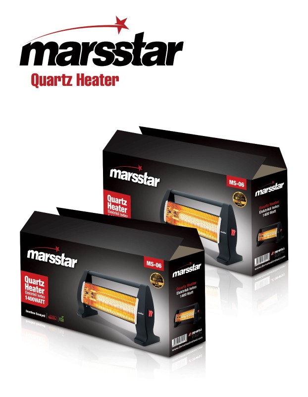 MARSSTAR  RADIATEUR électrique 1400w