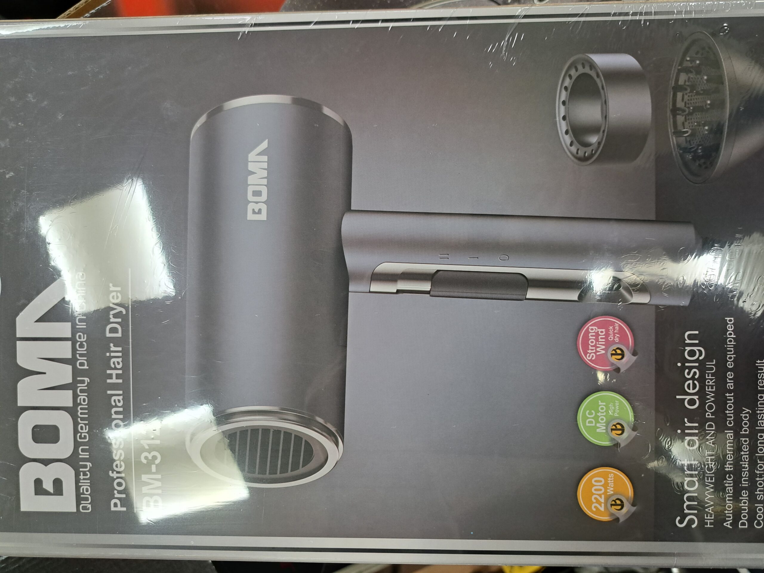 BOMA SMART  Professional BM-312  2200 Watts Sèche cheveux