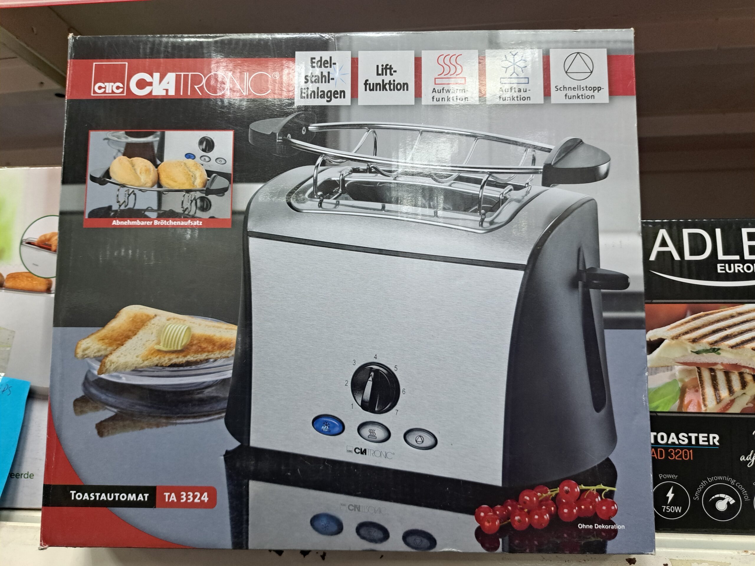 Grille pain toaster